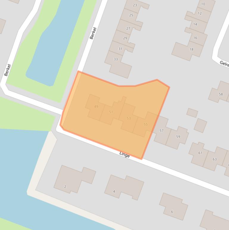 Kaart van postcodegebied 9642RK.