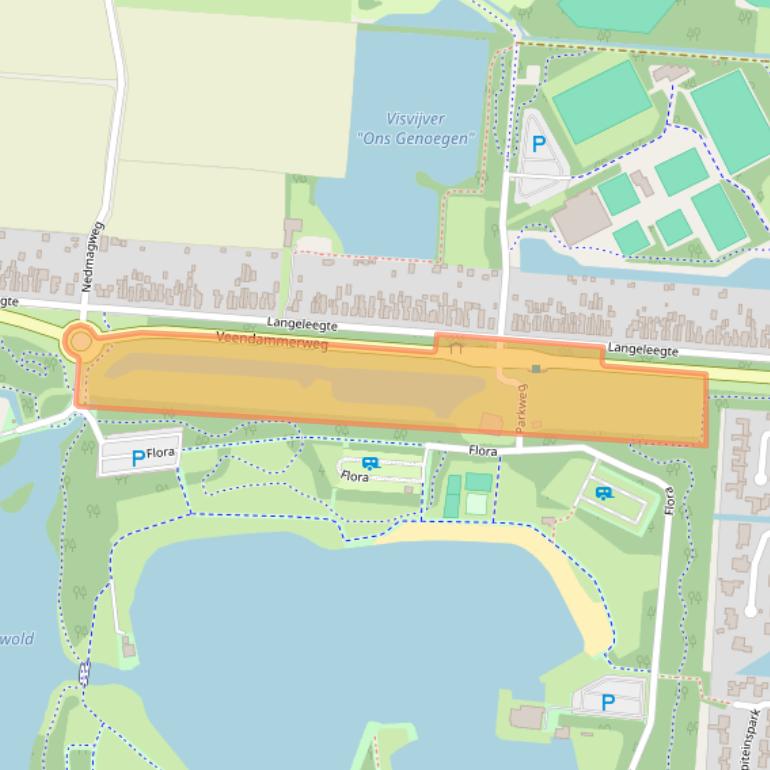 Kaart van postcodegebied 9642ZZ.