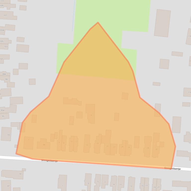 Kaart van postcodegebied 9645BK.