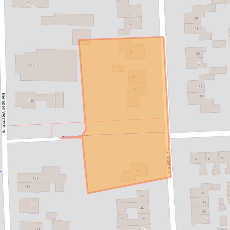 Kaart van postcodegebied 9645CK.