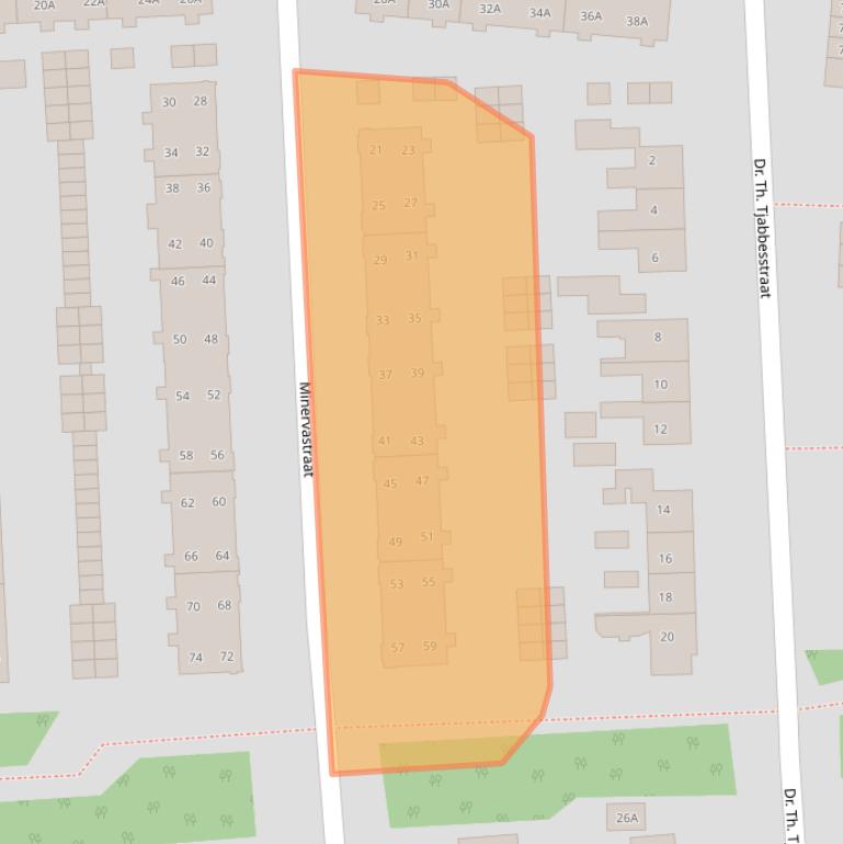Kaart van postcodegebied 9645CN.