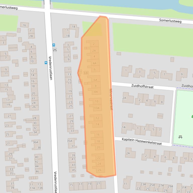 Kaart van postcodegebied 9645CR.