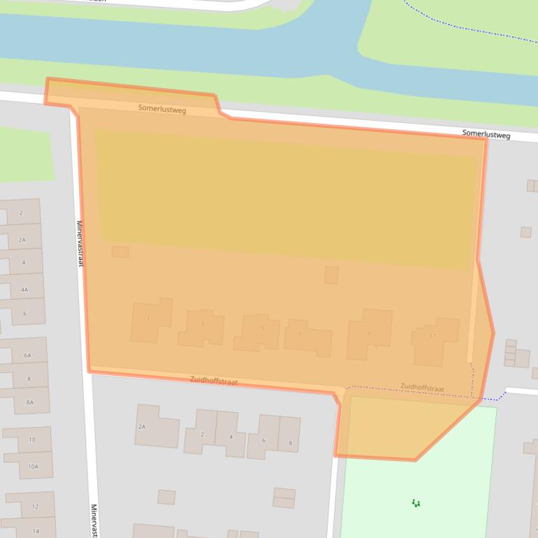 Kaart van postcodegebied 9645CV.