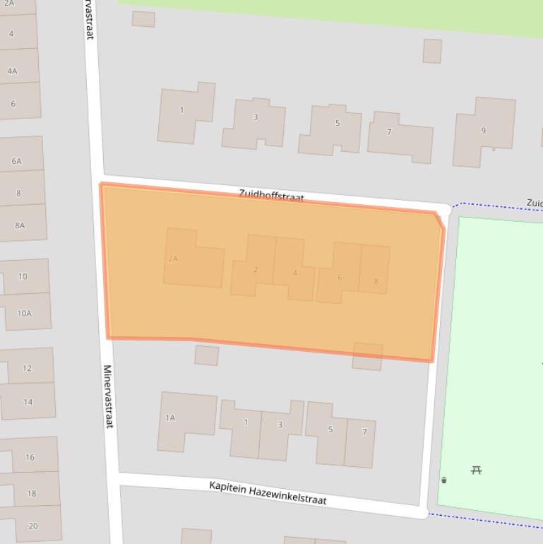 Kaart van postcodegebied 9645CW.