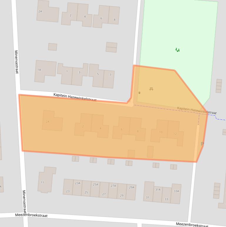 Kaart van postcodegebied 9645CZ.