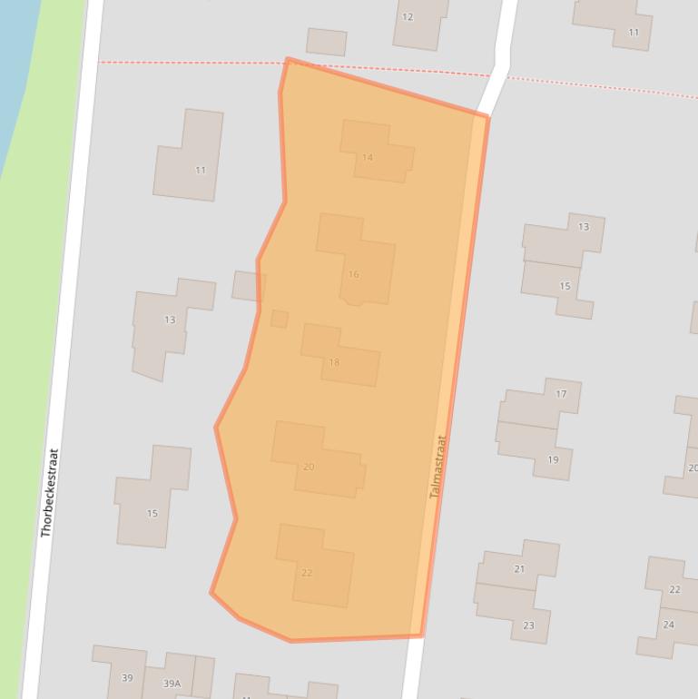 Kaart van postcodegebied 9645GE.