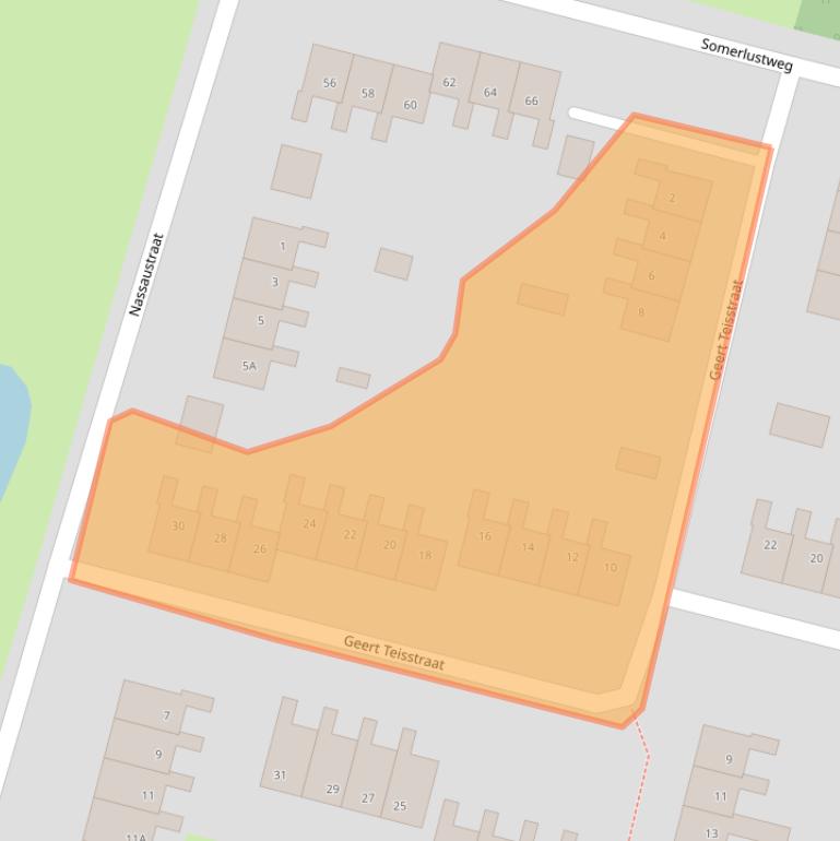 Kaart van postcodegebied 9645KL.