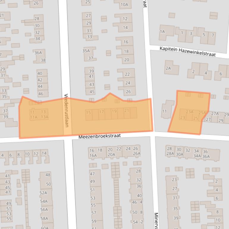 Kaart van postcodegebied 9645PA.
