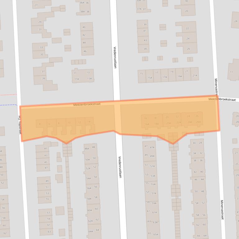 Kaart van postcodegebied 9645PG.