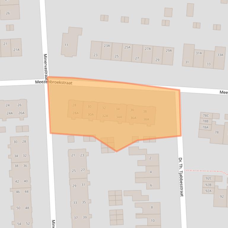 Kaart van postcodegebied 9645PH.