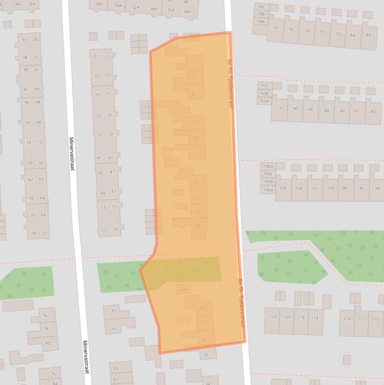 Kaart van postcodegebied 9645PN.
