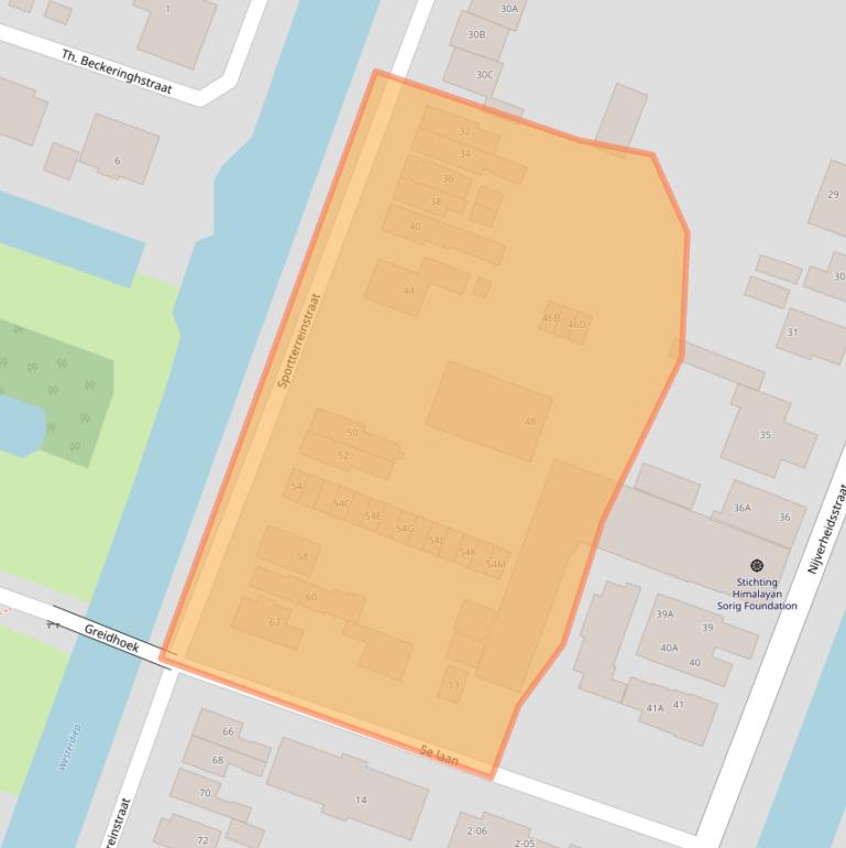 Kaart van postcodegebied 9648CC.