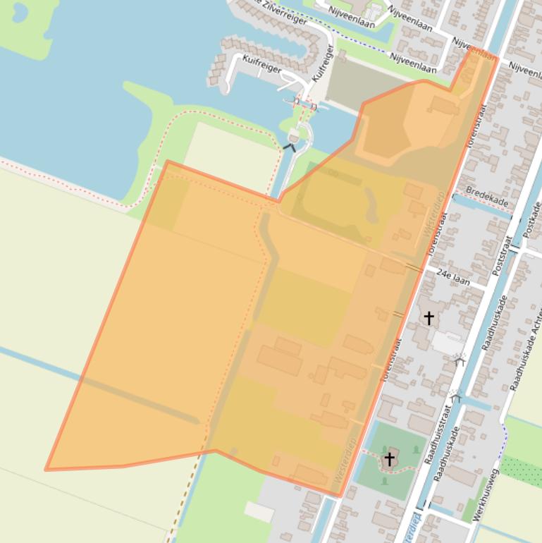 Kaart van postcodegebied 9648CR.