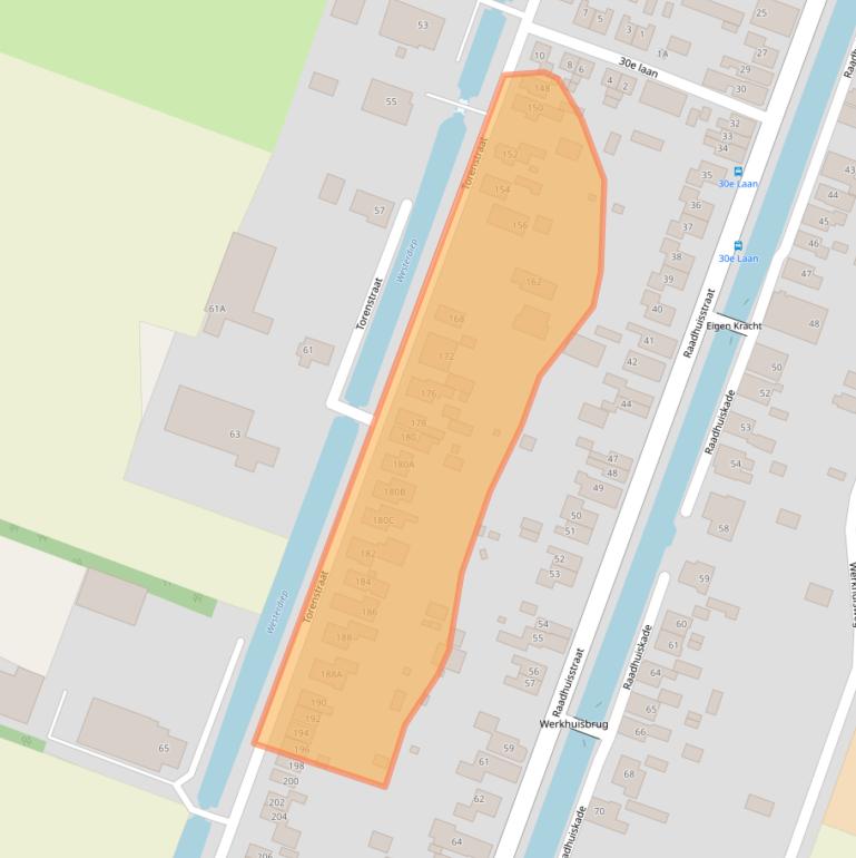 Kaart van postcodegebied 9648CX.