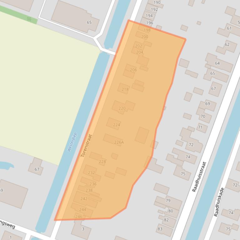 Kaart van postcodegebied 9648CZ.