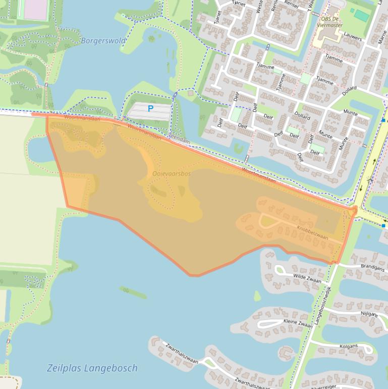 Kaart van postcodegebied 9648DA.