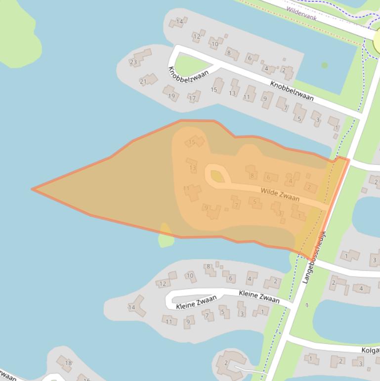 Kaart van postcodegebied 9648DB.