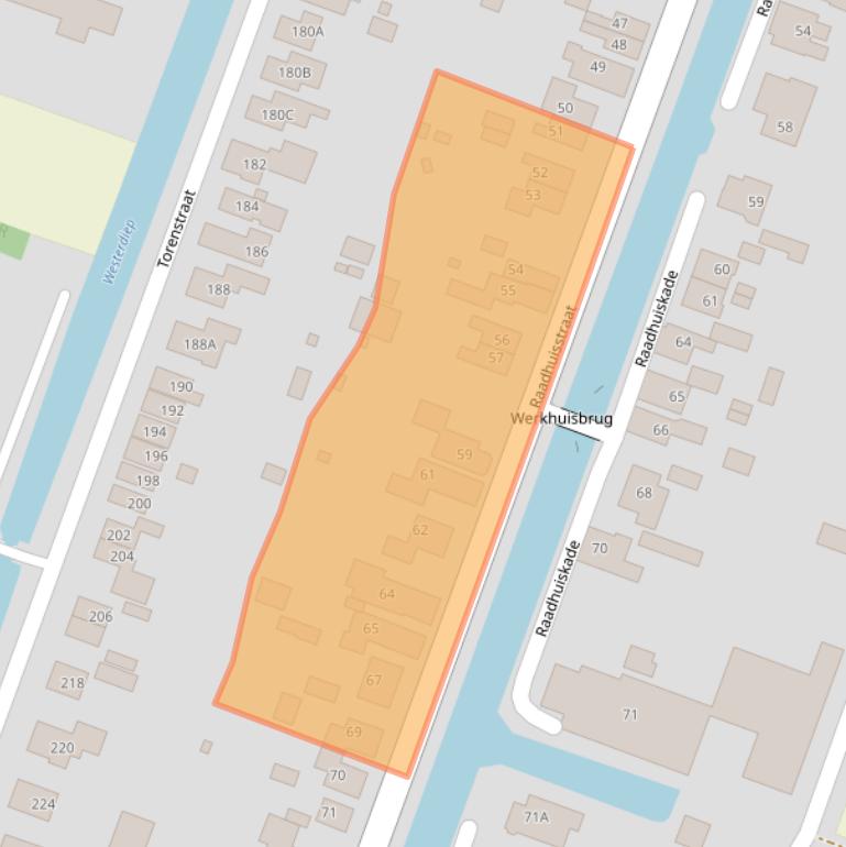 Kaart van postcodegebied 9648JX.