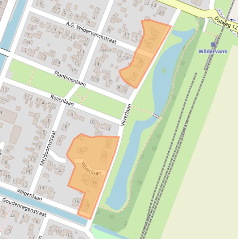 Kaart van postcodegebied 9648LL.