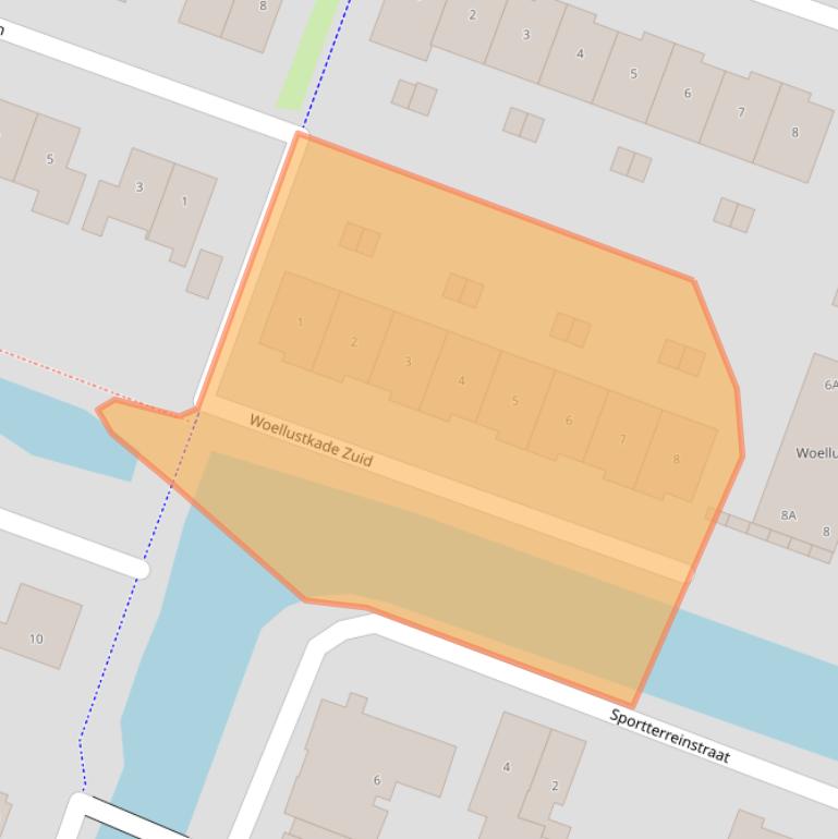 Kaart van postcodegebied 9648ML.