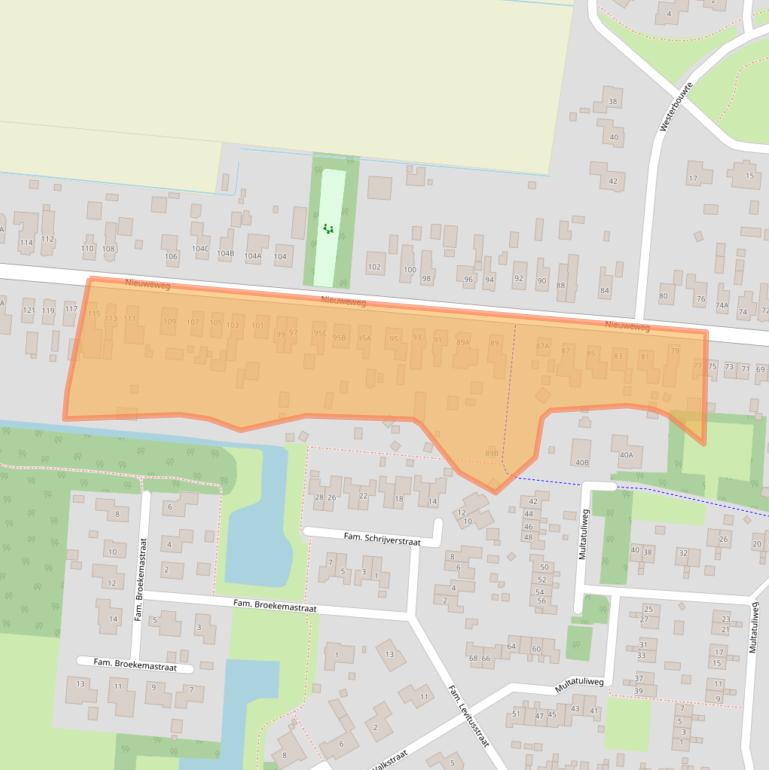 Kaart van postcodegebied 9649AC.