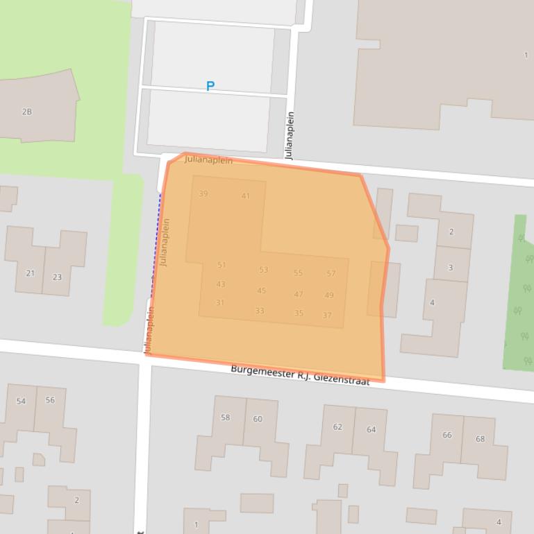 Kaart van postcodegebied 9649AN.