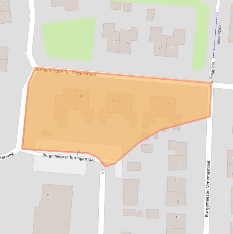 Kaart van postcodegebied 9649AR.