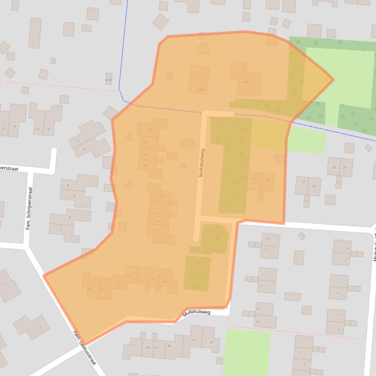 Kaart van postcodegebied 9649AZ.