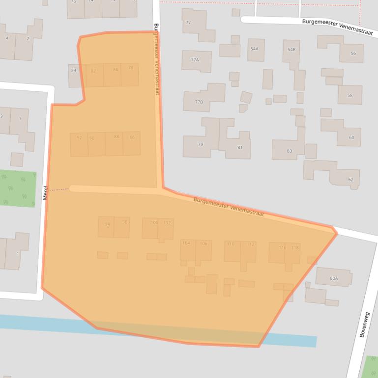 Kaart van postcodegebied 9649BE.