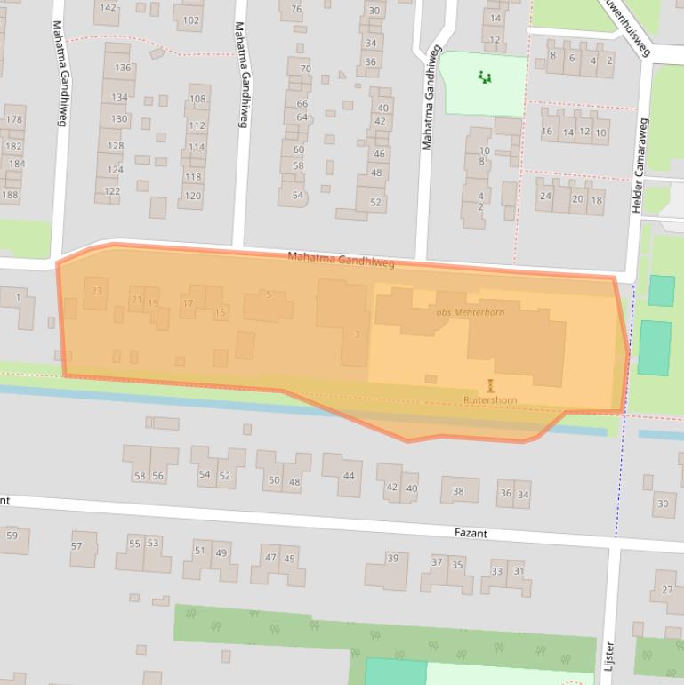 Kaart van postcodegebied 9649BL.