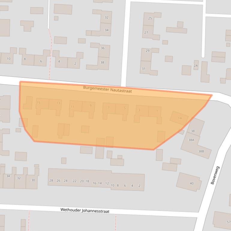 Kaart van postcodegebied 9649BS.