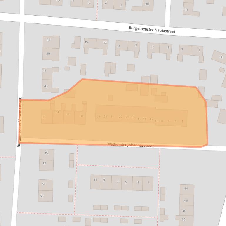 Kaart van postcodegebied 9649CJ.