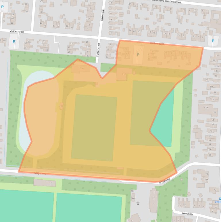 Kaart van postcodegebied 9649CK.