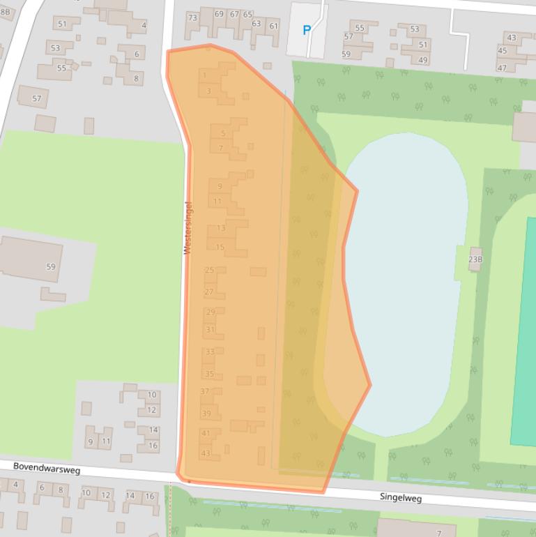 Kaart van postcodegebied 9649CR.