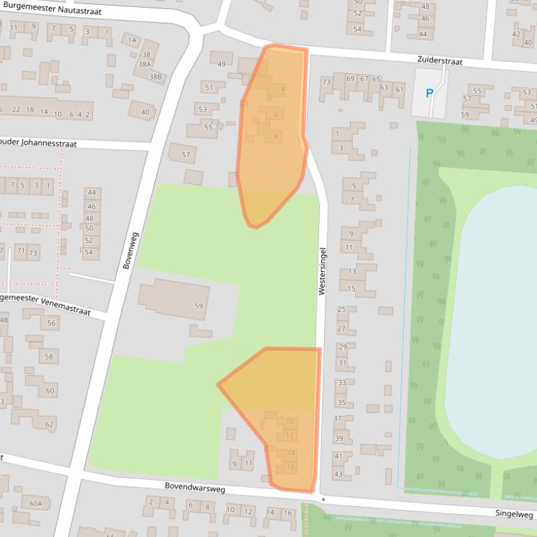 Kaart van postcodegebied 9649CS.