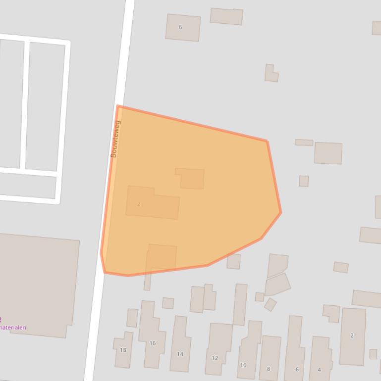 Kaart van postcodegebied 9649EL.