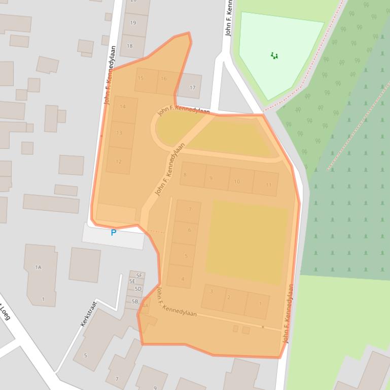 Kaart van postcodegebied 9649EM.