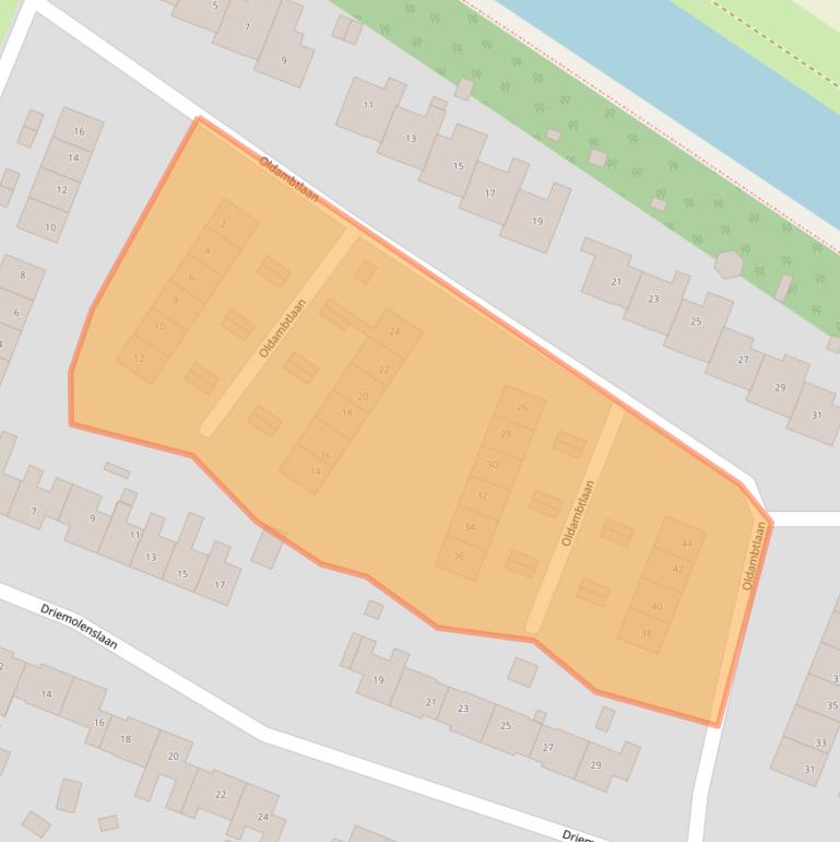 Kaart van postcodegebied 9649GB.