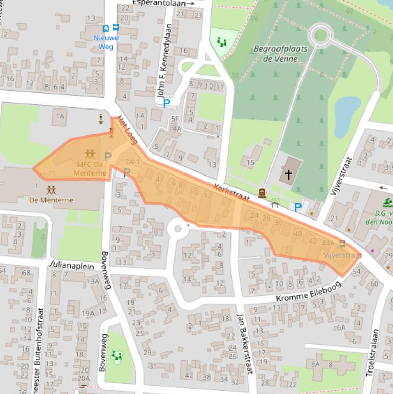 Kaart van postcodegebied 9649GR.