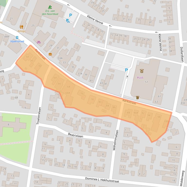 Kaart van postcodegebied 9649GS.