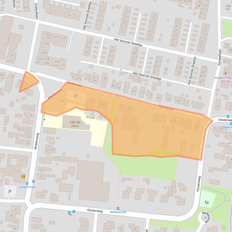 Kaart van postcodegebied 9649GT.