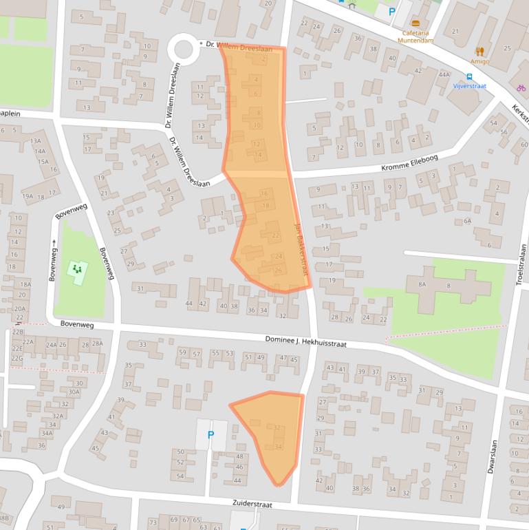 Kaart van postcodegebied 9649HB.