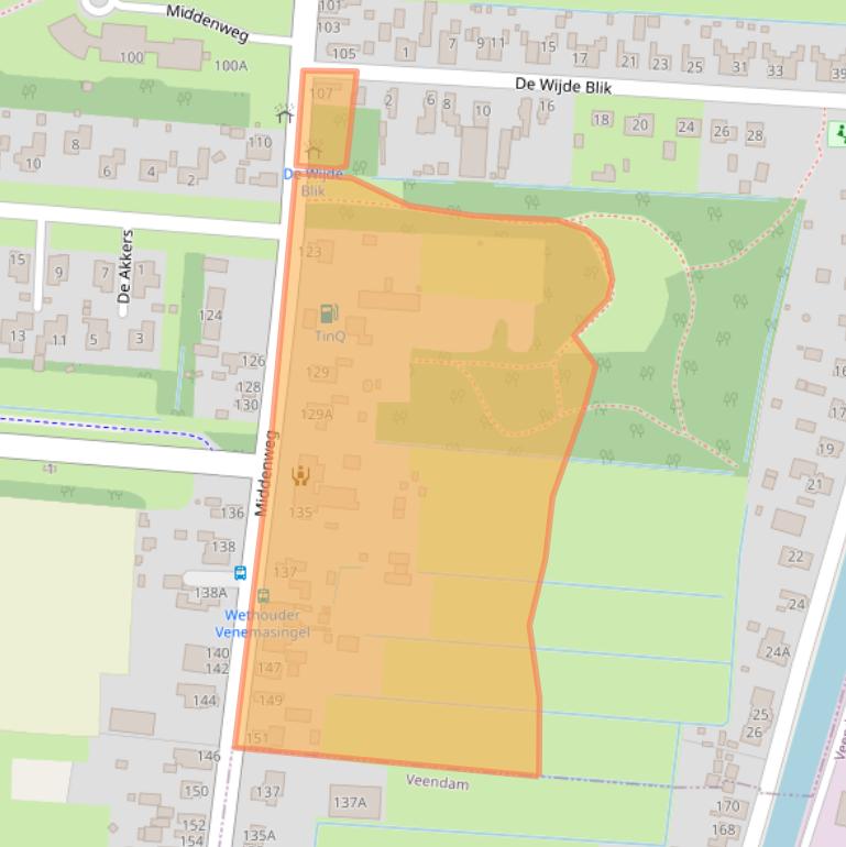 Kaart van postcodegebied 9649HT.
