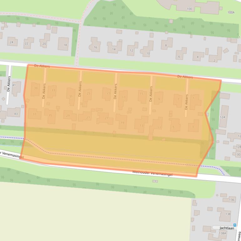 Kaart van postcodegebied 9649JA.
