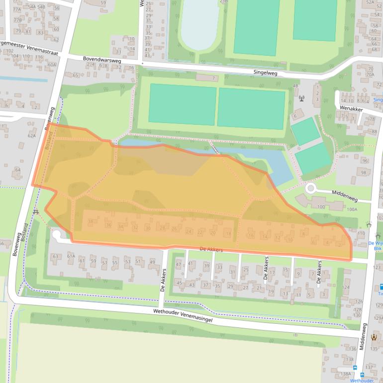 Kaart van postcodegebied 9649JC.