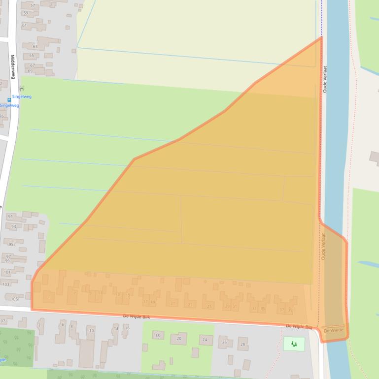 Kaart van postcodegebied 9649JD.