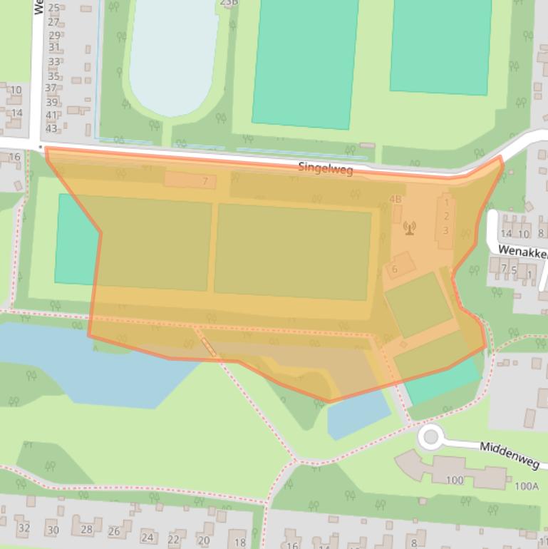 Kaart van postcodegebied 9649JM.