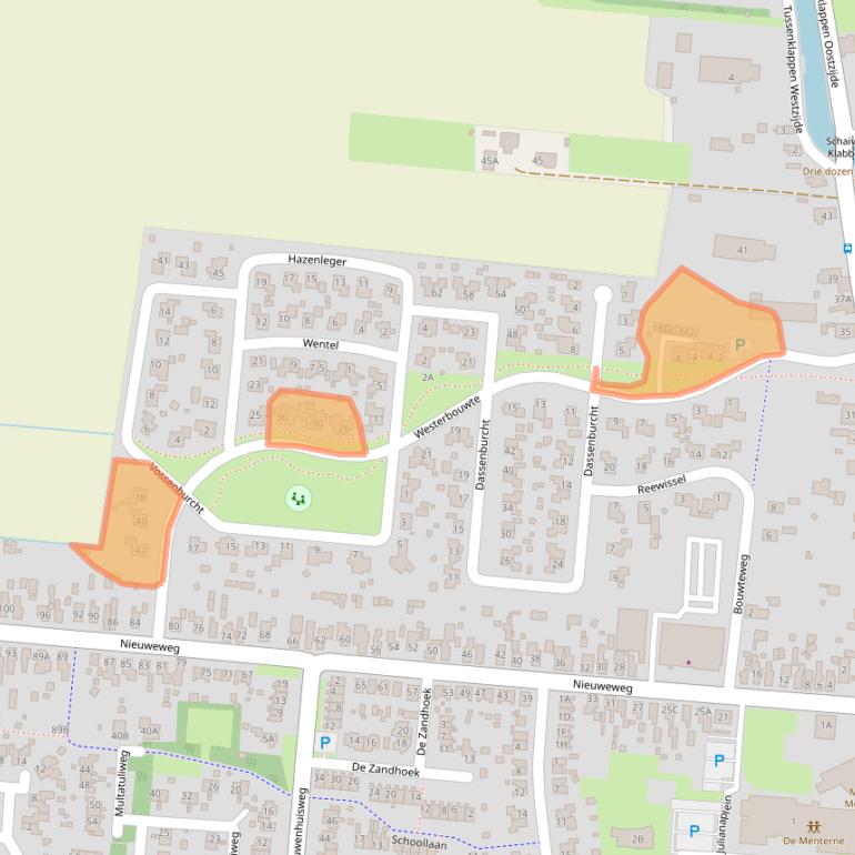 Kaart van postcodegebied 9649KA.