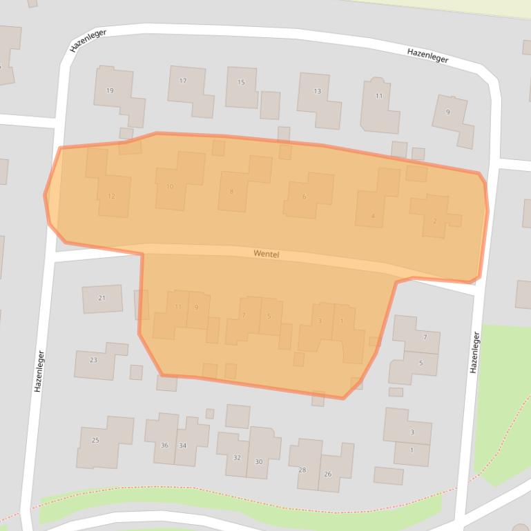 Kaart van postcodegebied 9649KG.