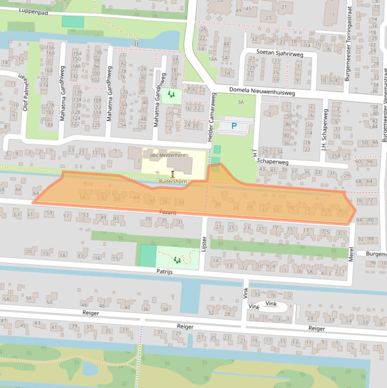 Kaart van postcodegebied 9649LJ.